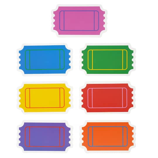 Back to Class Mini Die Cut Ticket Accents